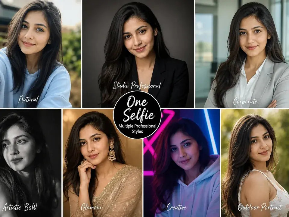 AI photo shoots and LinkedIn headshots without a photographer